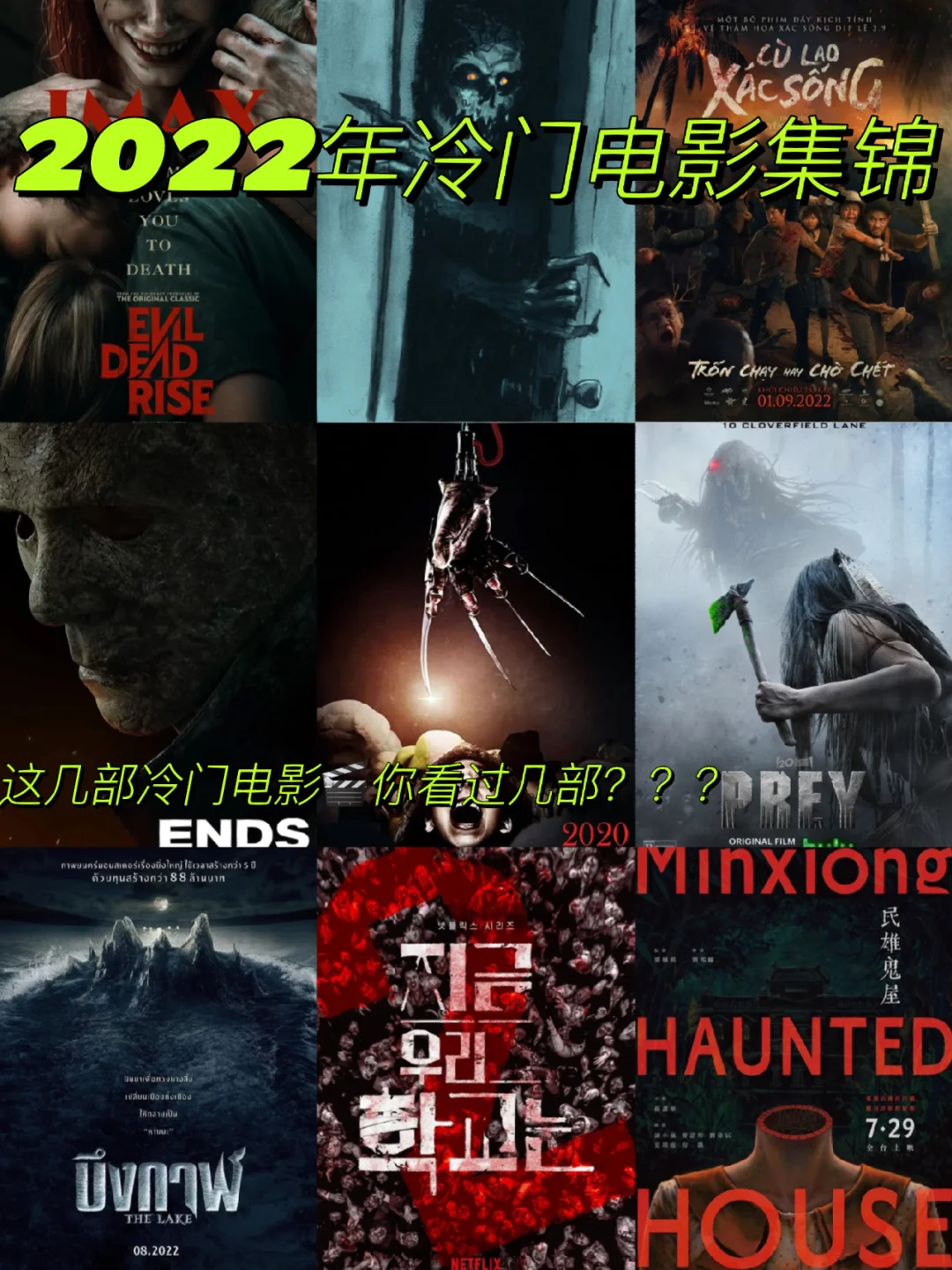 2022年恐怖片排行榜前十名电影,数据解释落实_整合版121,127.13